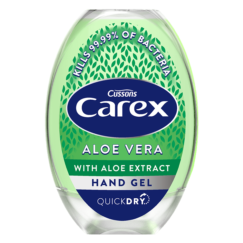 Aloe Vera Antibacterial Hand Gel 50ml - Carex