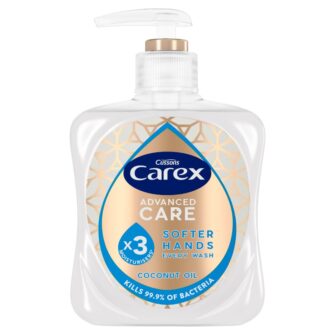 Carex Advanced Care Moisturising Antibacterial Hand Wash 250ml and 500ml