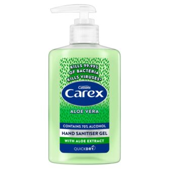 Carex Aloe Vera Antibacterial Sanitiser Gel 300ml