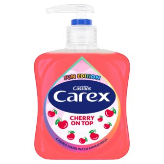 Carex Fun Editions Cherry On Top Antibacterial Hand Wash 250ml