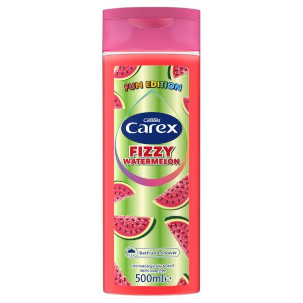 Carex Fun Editions Fizzy Watermelon Bath and Shower 500ml