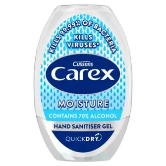 Carex Moisture Antibacterial Hand Sanitiser Gel 50ml