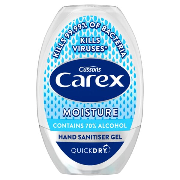 Carex Moisture Antibacterial Hand Sanitiser Gel 50ml