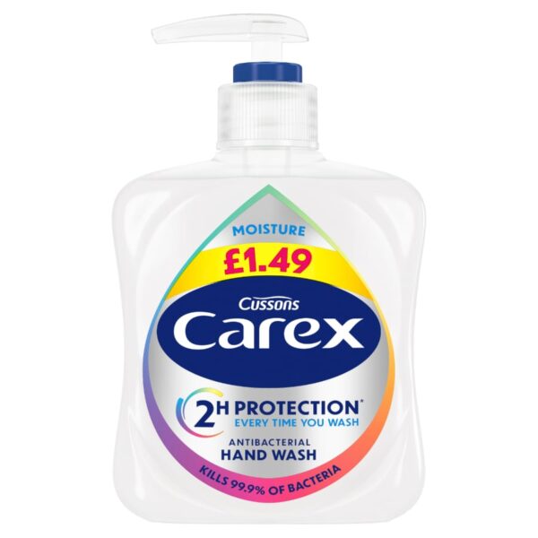 Carex Moisture Antibacterial Hand Wash 250ml