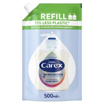 Carex Moisture Antibacterial Hand Wash Refill 500ml