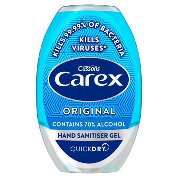 Carex Original Antibacterial Hand Sanitiser Gel 50ml