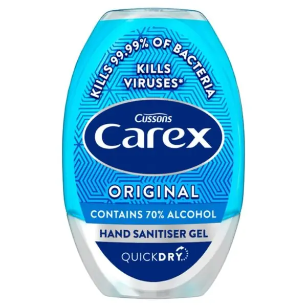 Carex Original Antibacterial Hand Sanitiser Gel 50ml