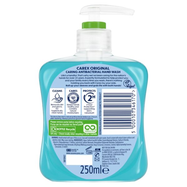 Carex Original Antibacterial Hand Wash 250ml