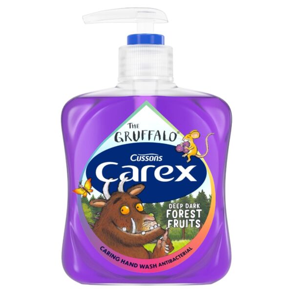 Carex Gruffalo Deep Dark Forest Fruits Antibacterial Hand Wash 250ml and 500ml