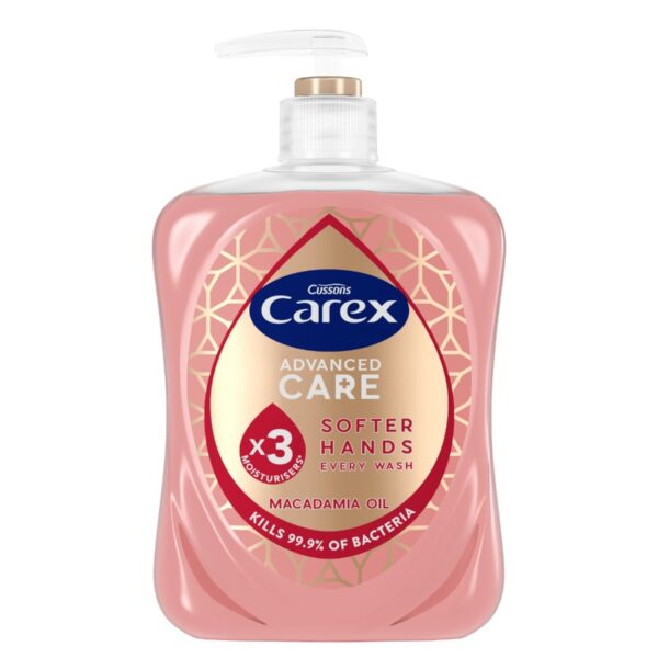 Carex Advanced Care Macadamia Oil Antibacterial Hand Wash 500ml