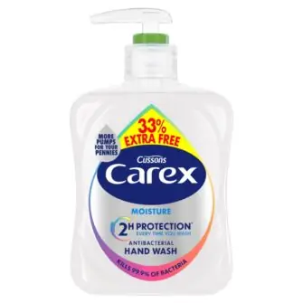 Carex Moisture Antibacterial Hand Wash 33.33% Extra Free