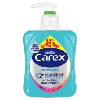 Carex Original Antibacterial Hand Wash 33.33% Extra Free