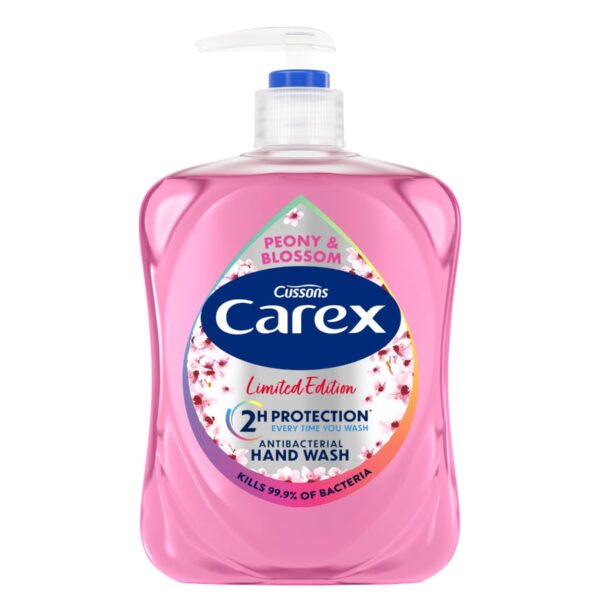 Carex Peony and Blossom Antibacterial Hand Wash 500ml